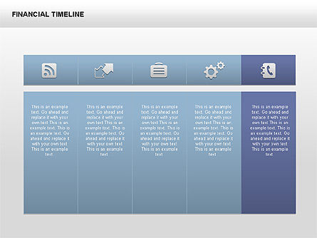 Línea de tiempo financiera gratuita, Diapositiva 15, 00395, Timelines & Calendars — PoweredTemplate.com