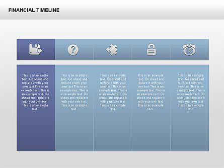Línea de tiempo financiera gratuita, Diapositiva 16, 00395, Timelines & Calendars — PoweredTemplate.com