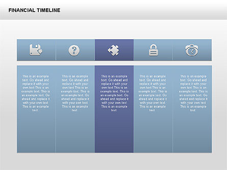 Línea de tiempo financiera gratuita, Diapositiva 18, 00395, Timelines & Calendars — PoweredTemplate.com
