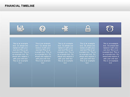 Free Financial Timeline, Slide 20, 00395, Timelines & Calendars — PoweredTemplate.com