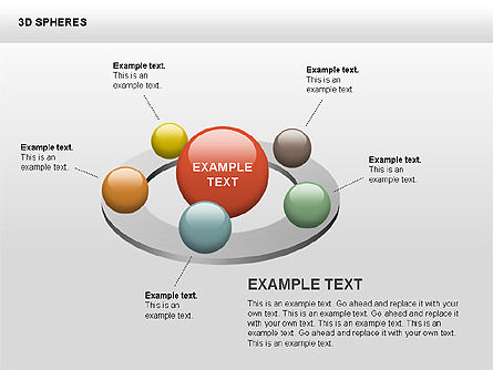 Formas de Esfera 3D, Diapositiva 11, 00399, Formas — PoweredTemplate.com