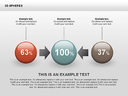 Forme sfera 3d, Slide 12, 00399, Forme — PoweredTemplate.com