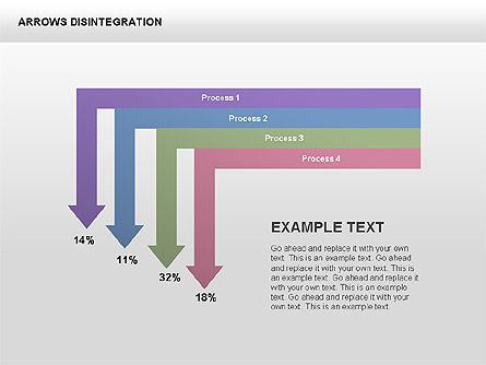 Sankeydiagram, Dia 9, 00401, Procesdiagrammen — PoweredTemplate.com