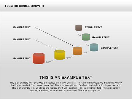 Koleksi Chart 3d, Slide 7, 00414, Diagram Panggung — PoweredTemplate.com