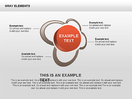 Formas y gráficos, Diapositiva 3, 00415, Diagramas de proceso — PoweredTemplate.com