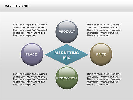 Tableaux marketing, Diapositive 10, 00419, Graphiques matriciels — PoweredTemplate.com
