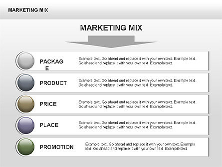 Cartas de marketing, Diapositiva 11, 00419, Gráficos matriciales — PoweredTemplate.com