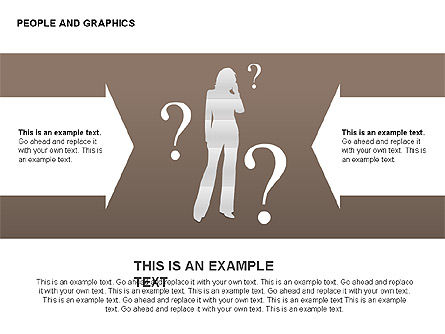 Grafici di persone, Slide 12, 00422, Grafici a Torta — PoweredTemplate.com