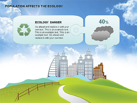 Diagramas de Población y Ecología, Diapositiva 10, 00425, Plantillas de presentación — PoweredTemplate.com