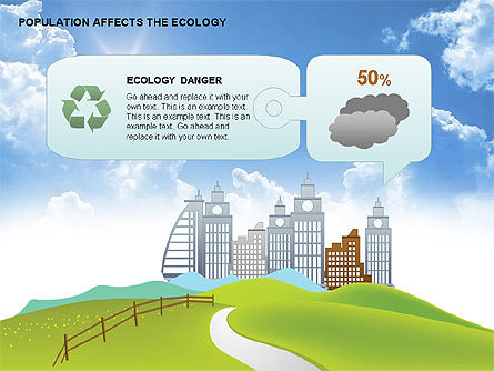 Popolazione e ecologia diagrammi, Slide 12, 00425, Modelli Presentazione — PoweredTemplate.com