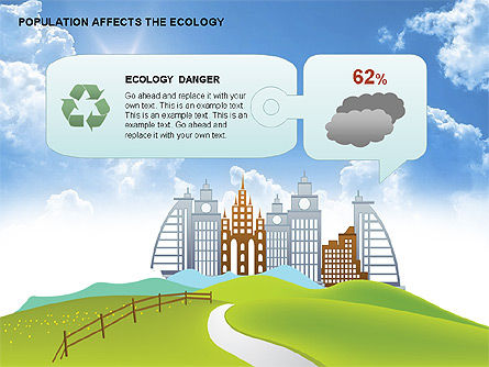Diagramas de Población y Ecología, Diapositiva 14, 00425, Plantillas de presentación — PoweredTemplate.com