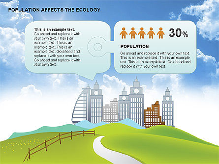 Popolazione e ecologia diagrammi, Slide 4, 00425, Modelli Presentazione — PoweredTemplate.com