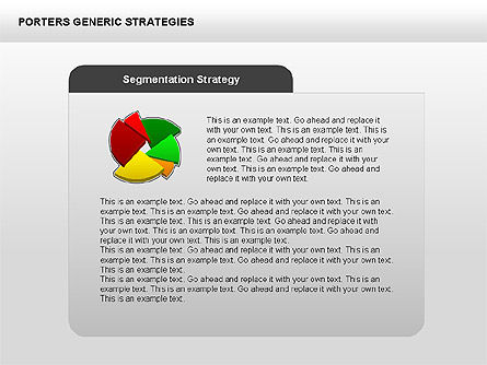 Le diagramme de stratégies génériques de Porter, Diapositive 6, 00426, Modèles commerciaux — PoweredTemplate.com