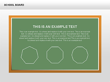 School Board with Globe Diagrams, Slide 9, 00428, Education Charts and Diagrams — PoweredTemplate.com