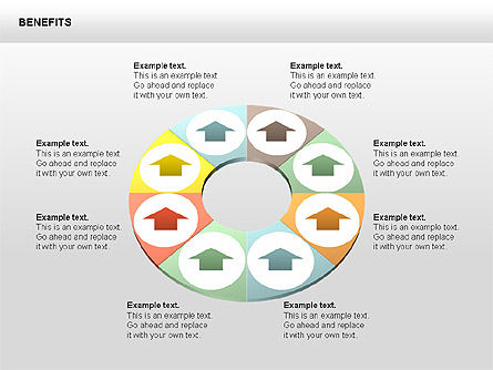 Manfaat Diagram, Slide 11, 00429, Model Bisnis — PoweredTemplate.com