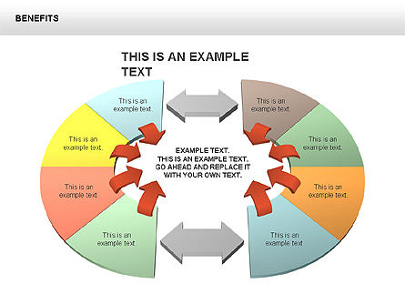 Manfaat Diagram, Slide 14, 00429, Model Bisnis — PoweredTemplate.com