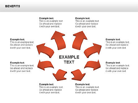 Manfaat Diagram, Slide 15, 00429, Model Bisnis — PoweredTemplate.com