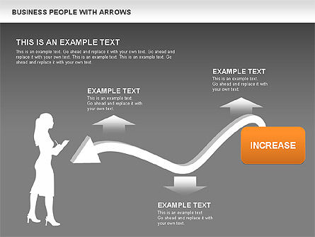 Business Silhouettes Diagrams, Slide 13, 00441, Business Models — PoweredTemplate.com