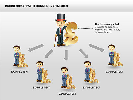 Iconos de moneda y empresario, Diapositiva 10, 00453, Iconos — PoweredTemplate.com