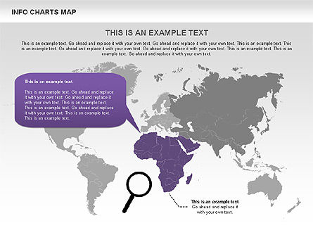 World Map Diagrams, Slide 11, 00456, Presentation Templates — PoweredTemplate.com