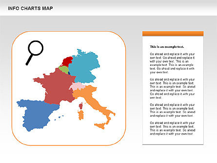 Diagram Peta Dunia, Slide 6, 00456, Templat Presentasi — PoweredTemplate.com