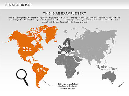 Diagramas de mapa mundial, Diapositiva 7, 00456, Plantillas de presentación — PoweredTemplate.com