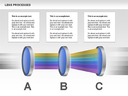 Diagram Proses Lensa, Slide 11, 00457, Bagan dan Diagram Pendidikan — PoweredTemplate.com