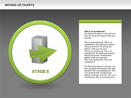 Moving up charts, Dia 14, 00461, Businessmodellen — PoweredTemplate.com