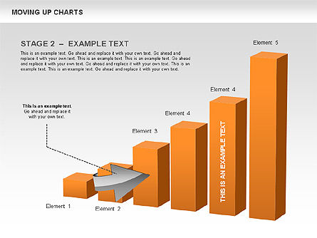 차트 이동하기, 슬라이드 3, 00461, 비즈니스 모델 — PoweredTemplate.com