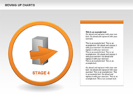 Moving up charts, Dia 6, 00461, Businessmodellen — PoweredTemplate.com