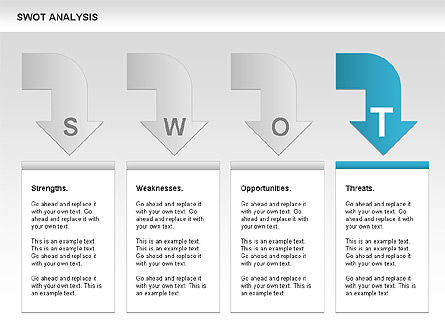 SWOT Analysis Process Diagram, Slide 10, 00465, Business Models — PoweredTemplate.com