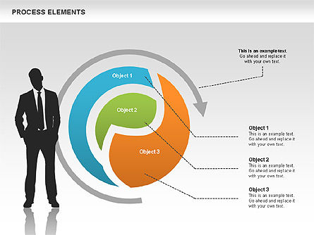Diagramas de conjuntos de procesos, Diapositiva 10, 00466, Modelos de negocios — PoweredTemplate.com