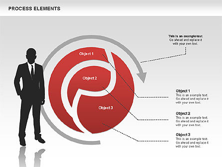 Diagramas de conjuntos de procesos, Diapositiva 7, 00466, Modelos de negocios — PoweredTemplate.com