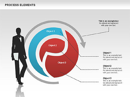 Diagramas de conjuntos de procesos, Diapositiva 8, 00466, Modelos de negocios — PoweredTemplate.com