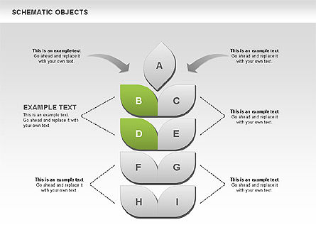 Schematic Objects, Slide 5, 00471, Business Models — PoweredTemplate.com