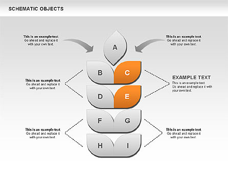 Schematic Objects, Slide 6, 00471, Business Models — PoweredTemplate.com