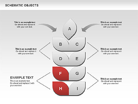 Schematische objecten, Dia 7, 00471, Businessmodellen — PoweredTemplate.com