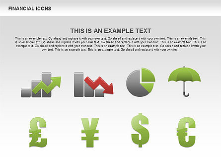 Icônes financières, Diapositive 11, 00479, Icônes — PoweredTemplate.com