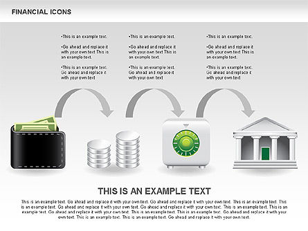 Financial Icons, Slide 7, 00479, Icons — PoweredTemplate.com