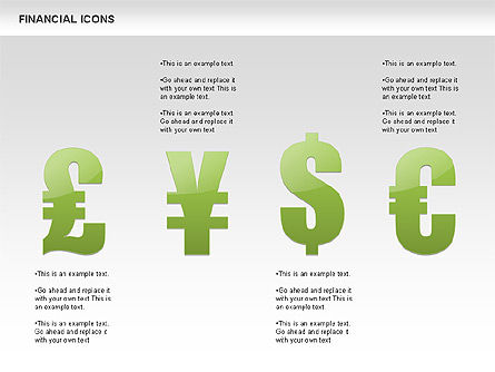 Financial Icons, Slide 8, 00479, Icons — PoweredTemplate.com