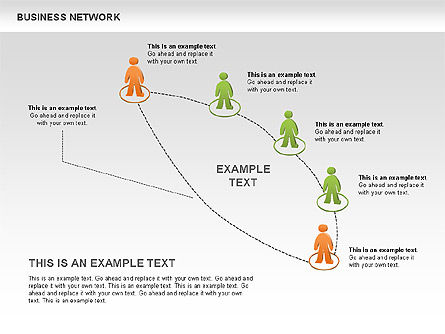 Diagrammi di rete di affari, Slide 7, 00484, Diagrammi Grafici — PoweredTemplate.com