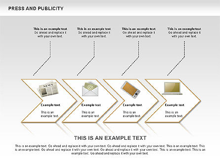 Tekan Dan Publisitas, Slide 12, 00500, Diagram Panggung — PoweredTemplate.com