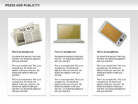 Tekan Dan Publisitas, Slide 2, 00500, Diagram Panggung — PoweredTemplate.com