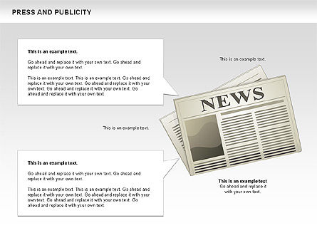 Tekan Dan Publisitas, Slide 4, 00500, Diagram Panggung — PoweredTemplate.com