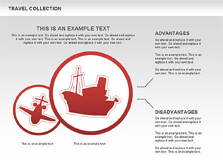 Diagrammes de voyage, Diapositive 6, 00504, Formes — PoweredTemplate.com