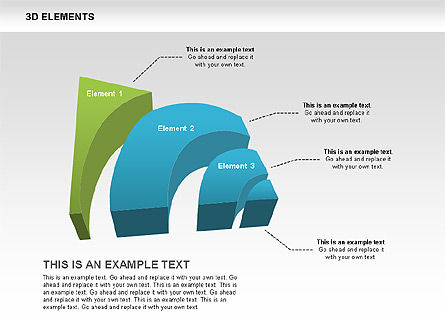 3d rss shapes, Diapositive 9, 00506, Formes — PoweredTemplate.com