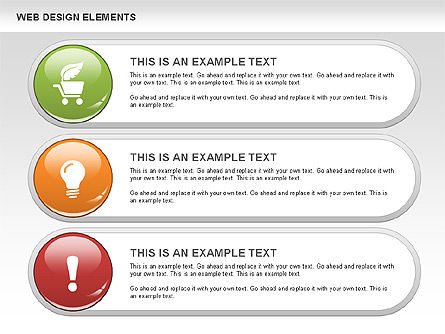 웹 디자인 다이어그램, 슬라이드 10, 00510, 프로세스 도표 — PoweredTemplate.com