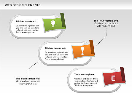 Diagramas de Diseño Web, Diapositiva 12, 00510, Diagramas de proceso — PoweredTemplate.com