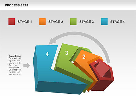 Processo e stadi, Slide 11, 00516, Diagrammi di Processo — PoweredTemplate.com