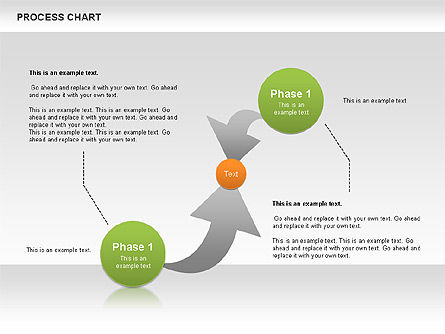 Cuadro de herramientas del cuadro de proceso, Diapositiva 9, 00523, Diagramas de proceso — PoweredTemplate.com